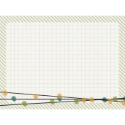 Bright Days Grid- Green Grid Journal Card (H)