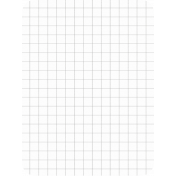 Pocket Basics Grid Neutrals- Light Grey 3x4 (round)