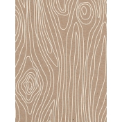 Pocket Basics Kraft- Wood Grain Journal Card