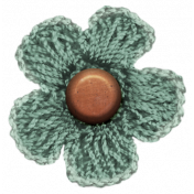 Already There- Knit Flower