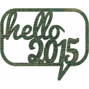 Bright Days Elements- Paper Hello 2015 Cut-Out