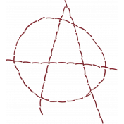 Anarchy in the UK- Stitched Anarchy Symbol