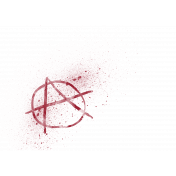 Anarchy in the UK- Sprayed Anarchy Symbol