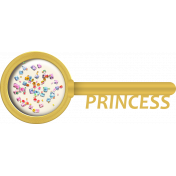 Princess Key Tag