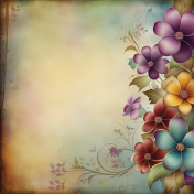 Floral Border Background 1