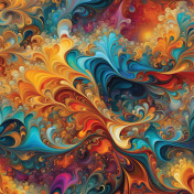 Abstract Fractal Background 1