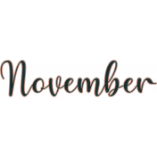 A Year Full- Enamel- November