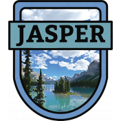 Jasper Word Art Crest