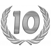 10th Anniversary Aluminum Medallion