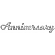 10th Anniversary Aluminum Anniversary Word Art