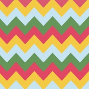 Chevron Paper- Yellow, Green, Red