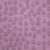 Purple Peace Sign Paper