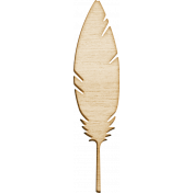 Spread Your Wings- Wood Feather Large