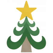 Christmas Day_Sticker Christmas Tree
