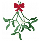 Christmas Day_Sticker Mistletoe