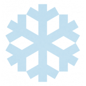 Christmas Day_Sticker Snowflake 2 Blue