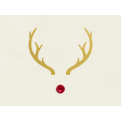 Christmas Day- JC Rudolph Gold 4x3