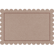 For the love of chocolate_Label brown 6x4