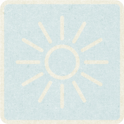 Picnic Day_Pictogram Chip_Blue Light_Sun