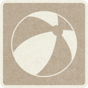 Picnic Day_Pictogram Chip_Brown Light_Ball