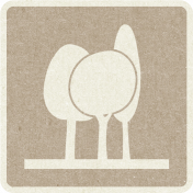 Picnic Day_Pictogram Chip_Brown Light_Trees