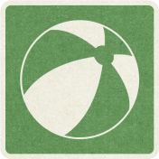 Picnic Day_Pictogram Chip_Green_Ball