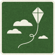 Picnic Day_Pictogram Chip_Green Dark_Kite