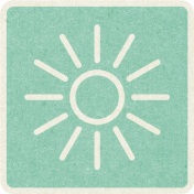 Picnic Day_Pictogram Chip_Mint_Sun