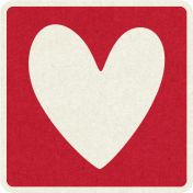 Picnic Day_Pictogram Chip_Red Light_Heart