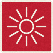 Picnic Day_Pictogram Chip_Red Light_Sun