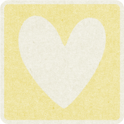 Picnic Day_Pictogram Chip_Yellow Light_Heart