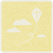 Picnic Day_Pictogram Chip_Yellow Light_Kite