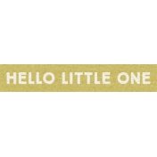 Pumpkin Spice- Tag Hello Little One