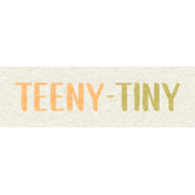  Pumpkin Spice- Tag Teeny Tiny