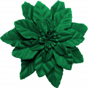 Winter Wonderland Christmas- Poinsettia Green