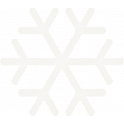Winter Wonderland Snow- Vellum Snowflake 4
