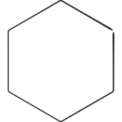 XY Doodle- Black Hexagon Large 1