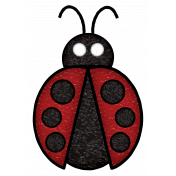 Stained Glass Ladybug