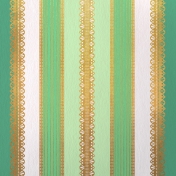 Paper – Golden lace in green