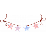 Patriotic Star Bunting