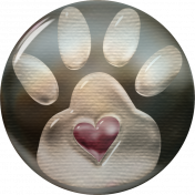 Paw Print Flair