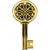 Black & Gold Key 6