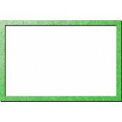 Green Metal Frame