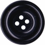 Button Tin- button black