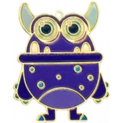 Violet- Enamel Little Monster