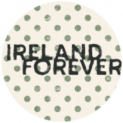 Ireland Forever Word Label 01