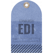 Travel Scotland Luggage Tag 03