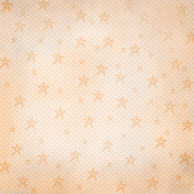 12x12 Orange and Peach Distressed Magic Stars