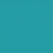 Bright Aqua and Blue Mini Gingham Check