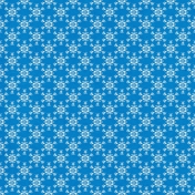 Elfie Xmas- Snow: Patterned Paper, Snowflakes 08